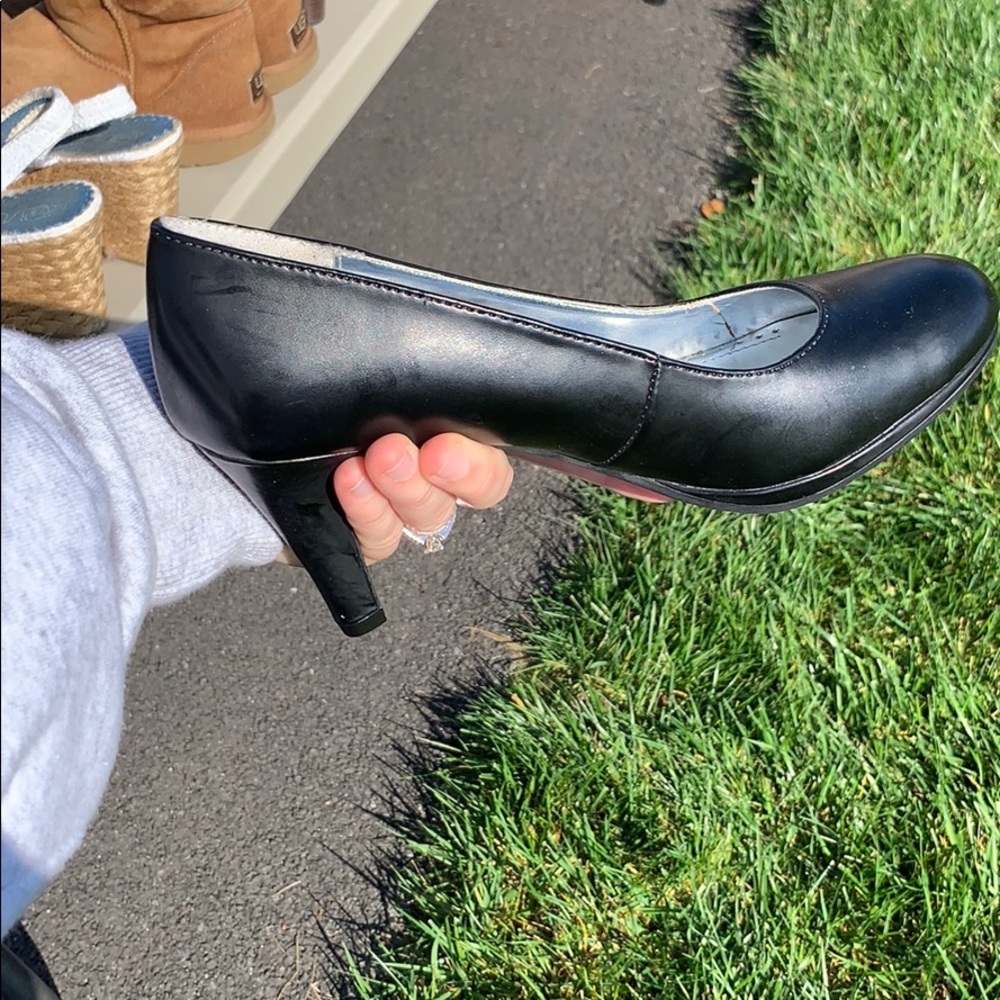 Black heels